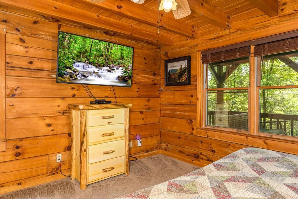 Pigeonforge Cabin Game Roomdog Friendlyhot Tub Pigeon Forge Kültér fotó